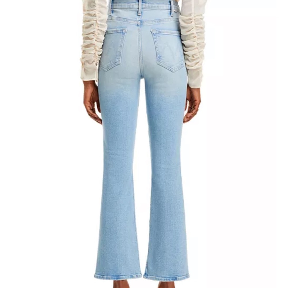 MOTHER The Hustler High Rise Flare Leg Ankle Jeans in California Cruiser - Picture 2 of 6